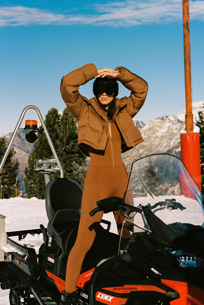 Wiskii Cropped Convert Down Jacket